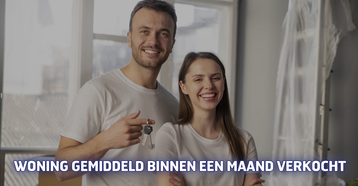 Woning gemiddeld binnen een maand verkocht