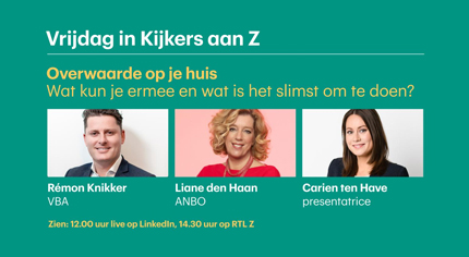 Vrijdag op RTL Z: wat kun je met overwaarde?