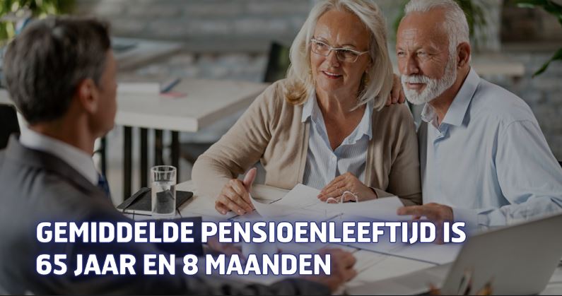 Gemiddelde pensioenleeftijd is 65 jaar en 8 maanden