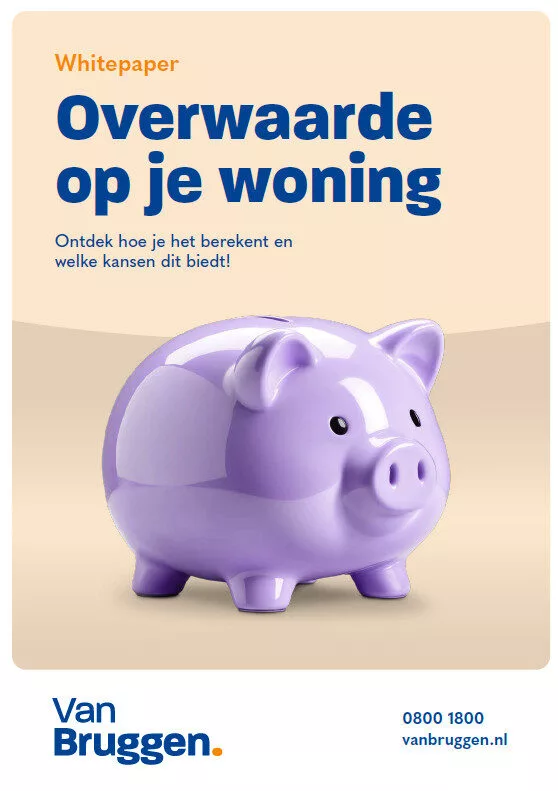 Cover van de Whitepaper "Overwaarde op je woning"