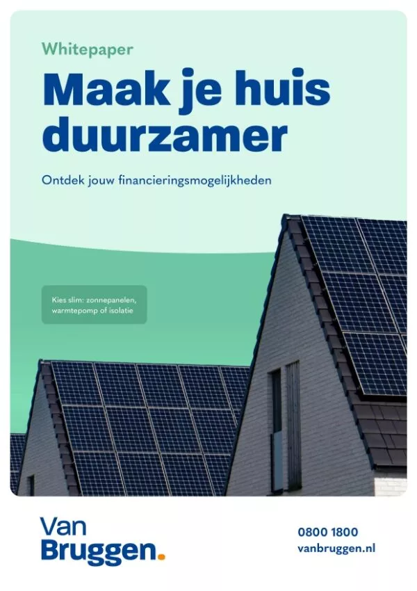 Cover van de Whitepaper "Maak je huis duurzamer"